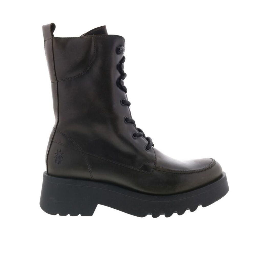 Fly London Womens Mori Black Boots (NWT)